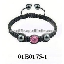 Bracelet en cuir shamballa fashion fashion